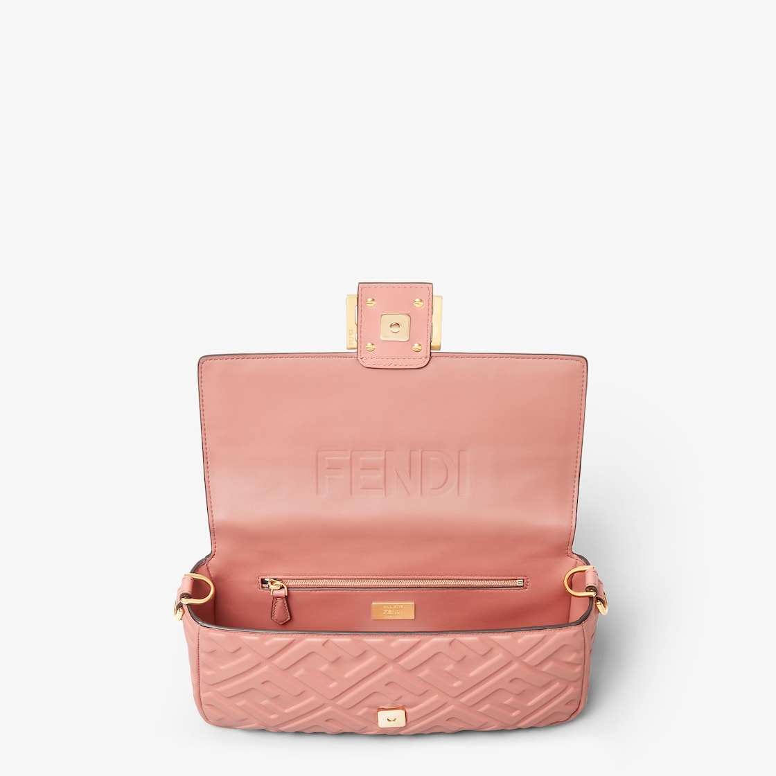FENDI Baguette® Pink leather bag - Image 3
